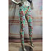 EUC MINKPINK Tropical Floral Stretchy Mid Rise Jeans M