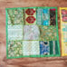 Handmade Embroidered Sequined Quilted Pillow Covers, Set of 2, Colorful Boho