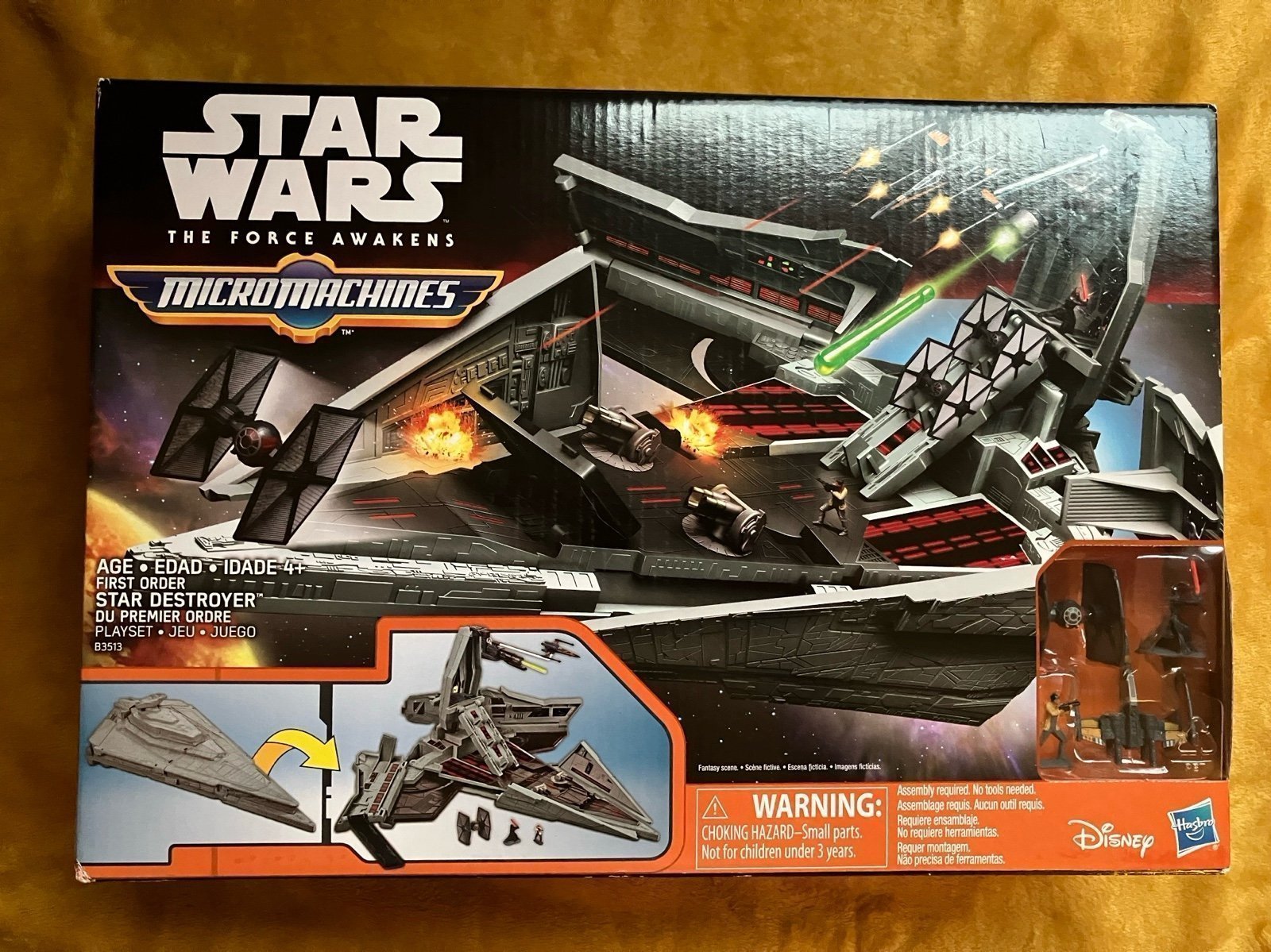 Micro Machines Star Wars The Force Awakens Playset Brand New Sealed
