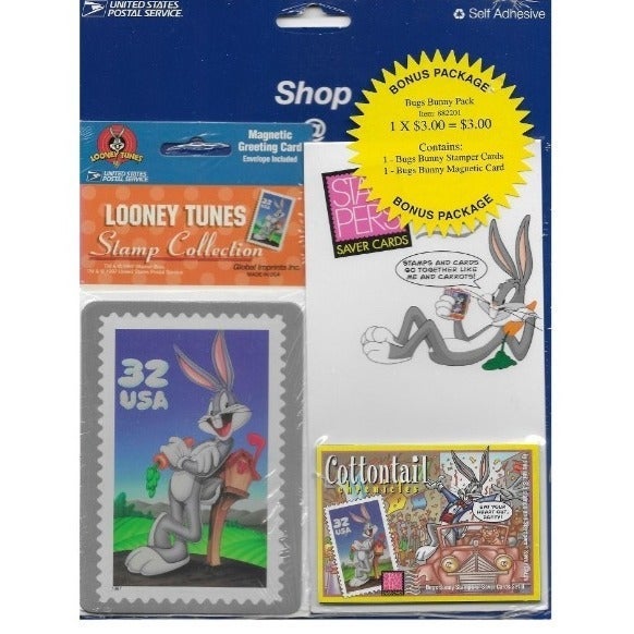 1997 Bugs Bunny USPS Stamp Pack