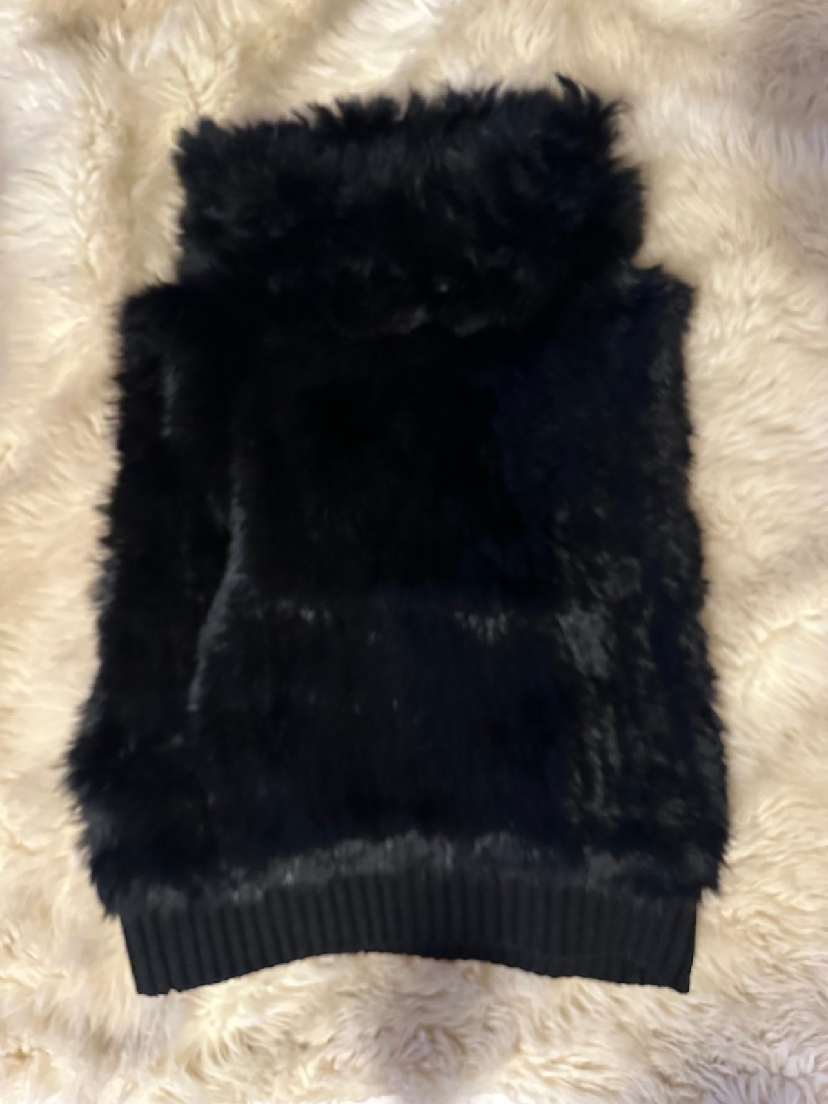 NWOT Neiman Marcus 100% Real Rabbit Fur vest