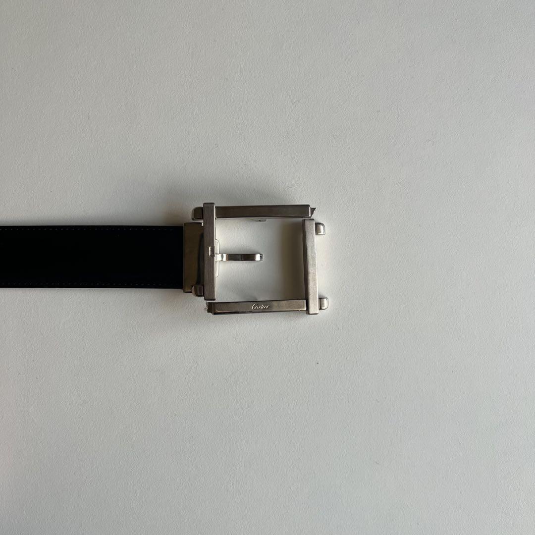 小物 Cartier archive vintege leather belt Cartier Archive Vintage Leather Belt