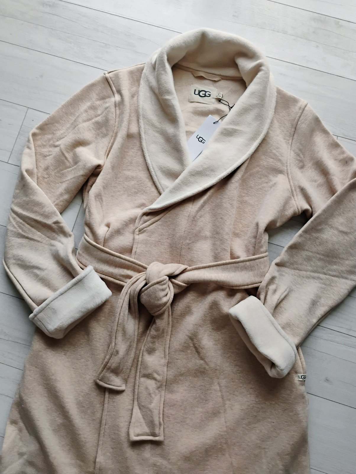UGG Australia NEW Duffield II Double Knit Fleece Robe