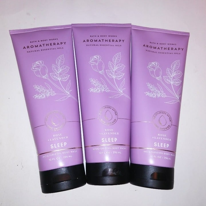 Set of 3 Bath and Body Works Body Wash A