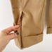 Dolce & Gabbana Camel Cropped Pants Women Size IT 44 US 8 Flare Leg Zippered