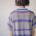 Transparent Air Check Mesh Polo