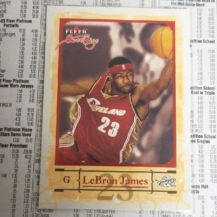 Fleer Sweet Sigs 04-05 Lebron James