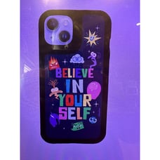 Disney Parks D-Tech iPhone 14 and 15 Case Cover NEW Believe in Yourself