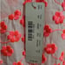 J. CREW Neon Pink Floral Embroidered Halter Racerback Dress Pockets - Size 12