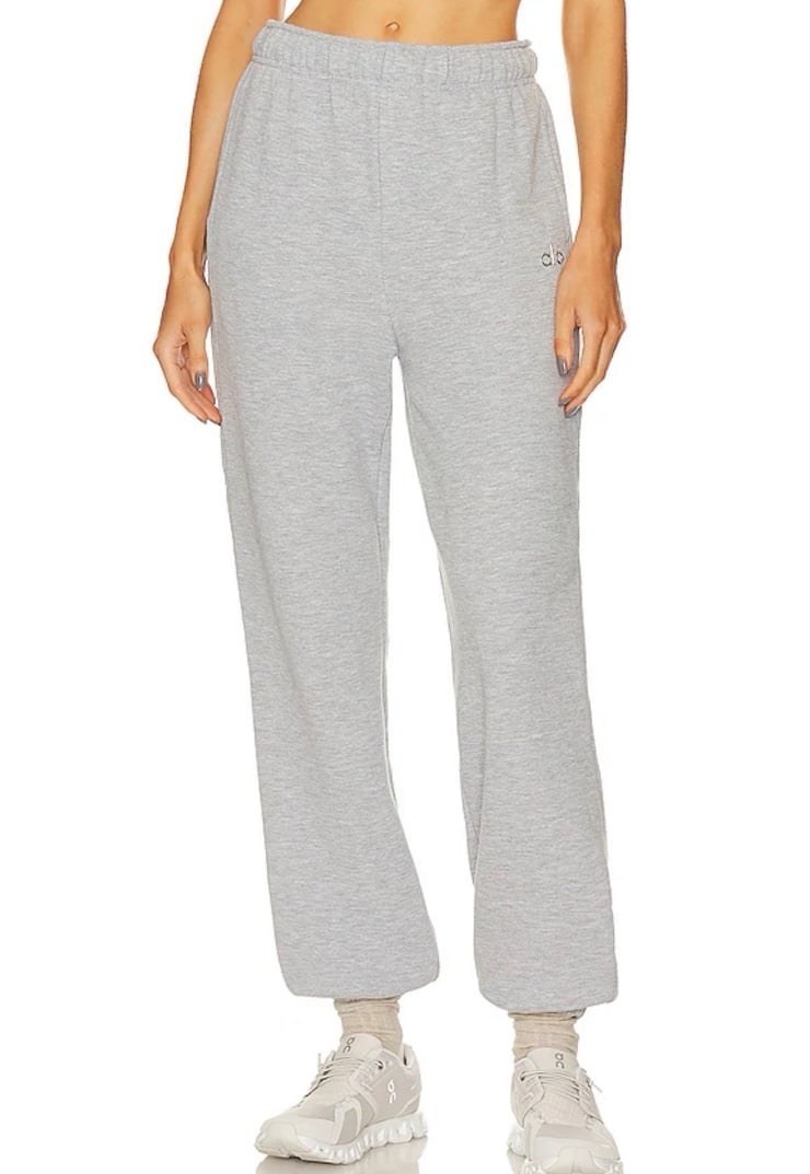 Alo Accolade Sweatpant in Athletic Heather Grey