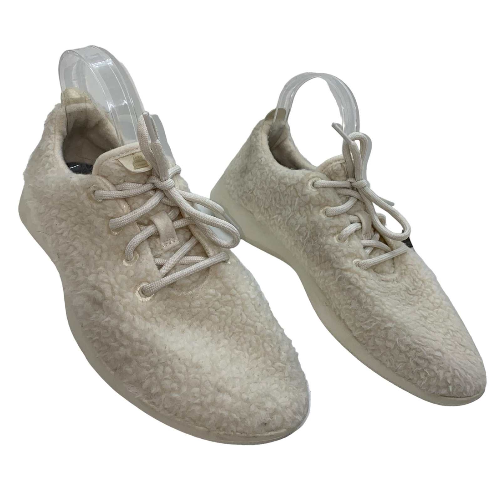 Allbirds Women’s Wool Runner Fluff Sneakers in Natural White size 11