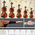 4/4 FULL SIZE VIOLIN COMPLETE KIT