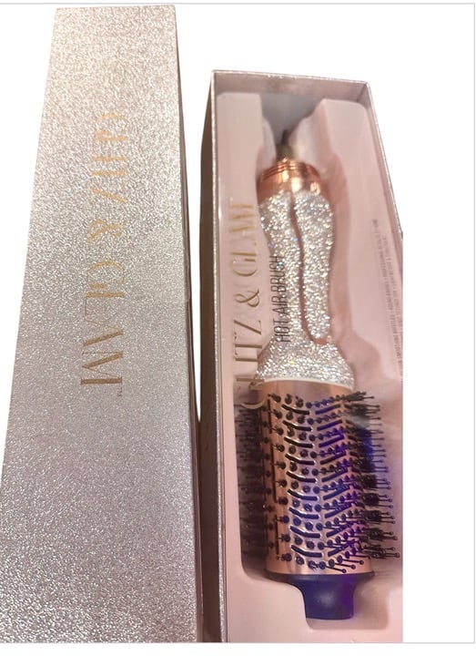 Glitz & Glam Digital Silver Hot Air Brush
