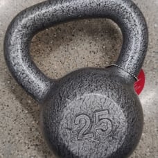 25lbs kettlebell