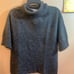Jones of New York Vintage Brown Wool Tweed Turtle Neck Sweater