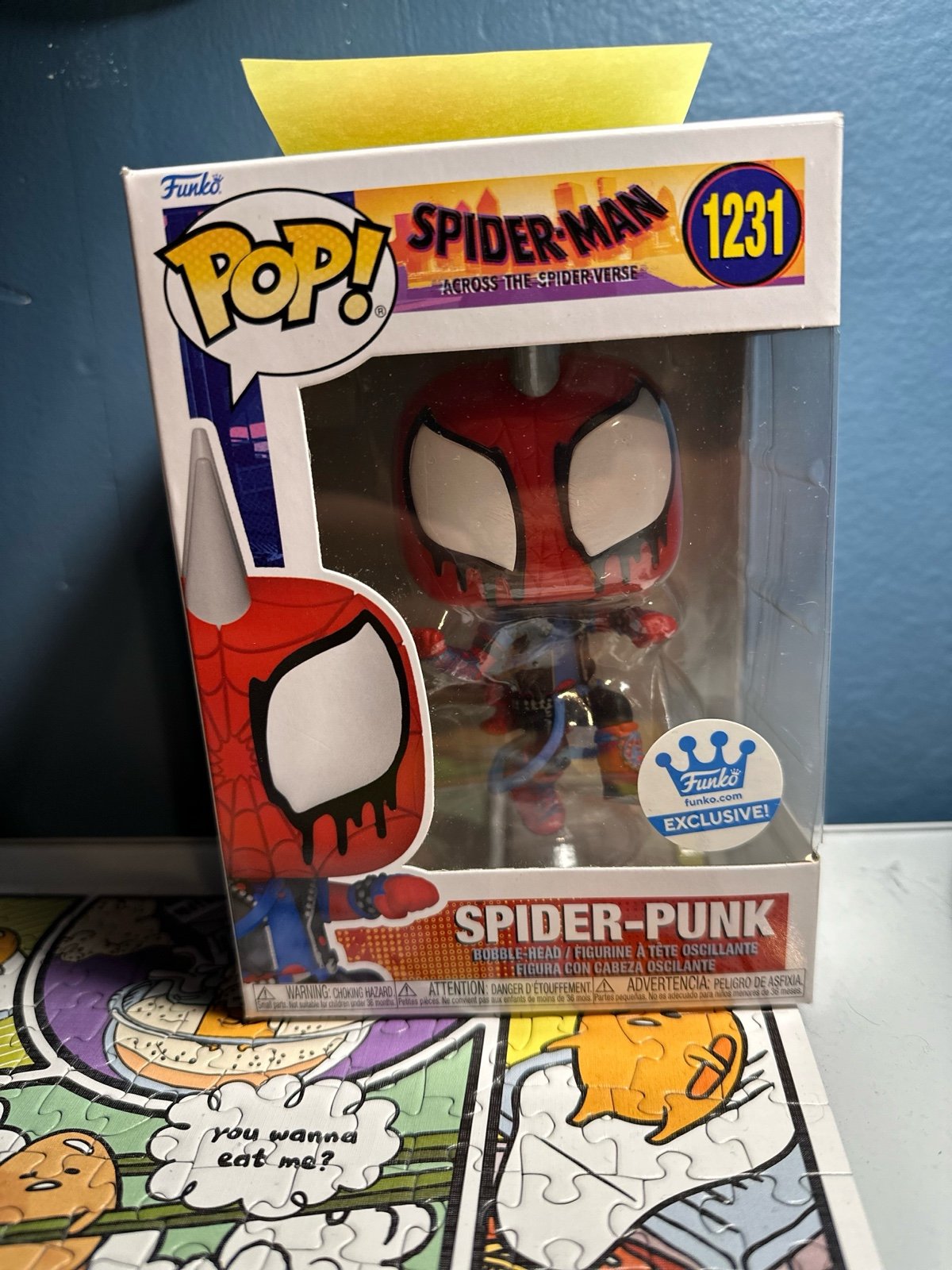 spider punk Funko pop