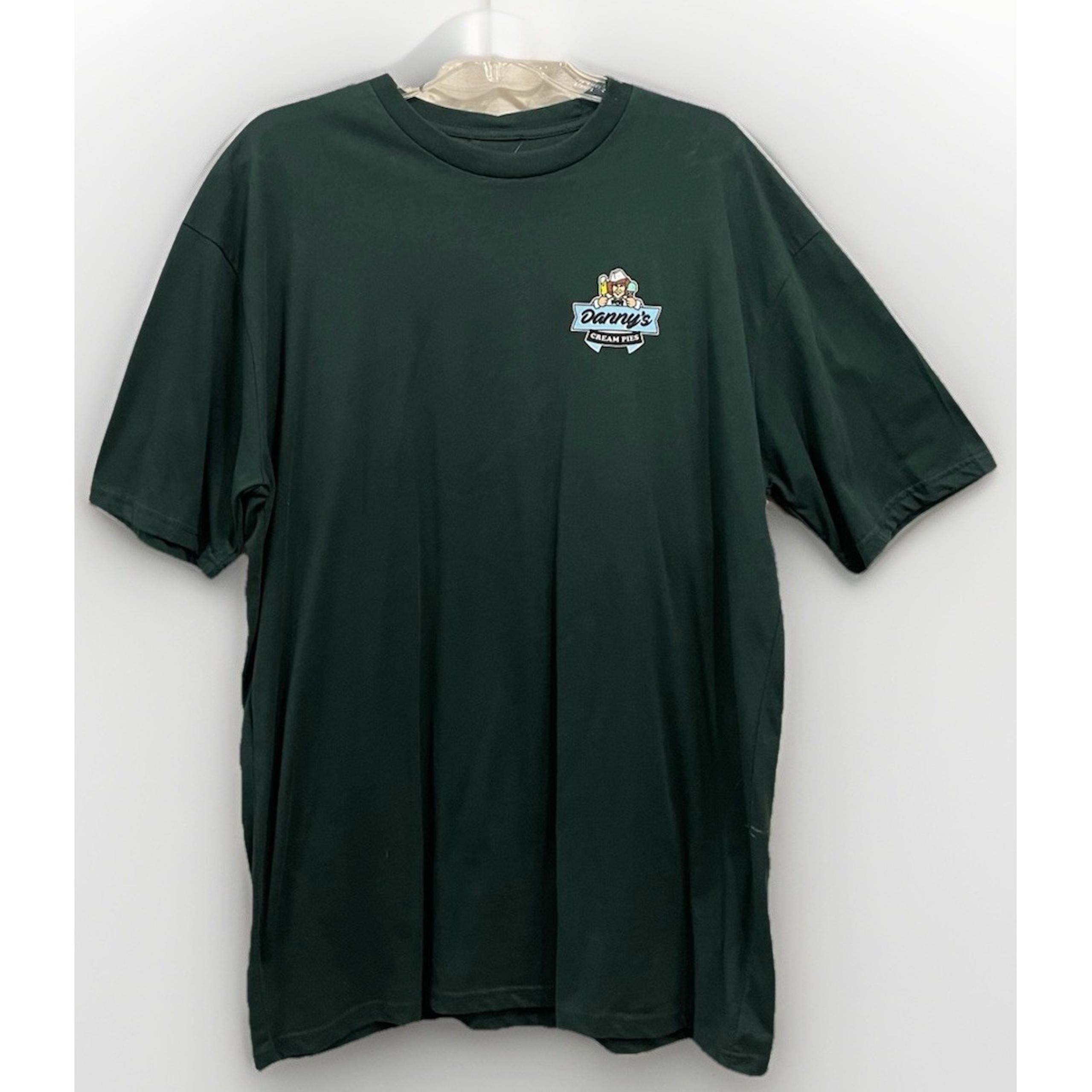 Danny's Cream Pies By Tilly's NWT Men's Green XL T Shirt