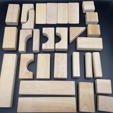 Montessori 30 pc basic children’s building blocks