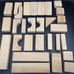 Montessori 30 pc basic children’s building blocks