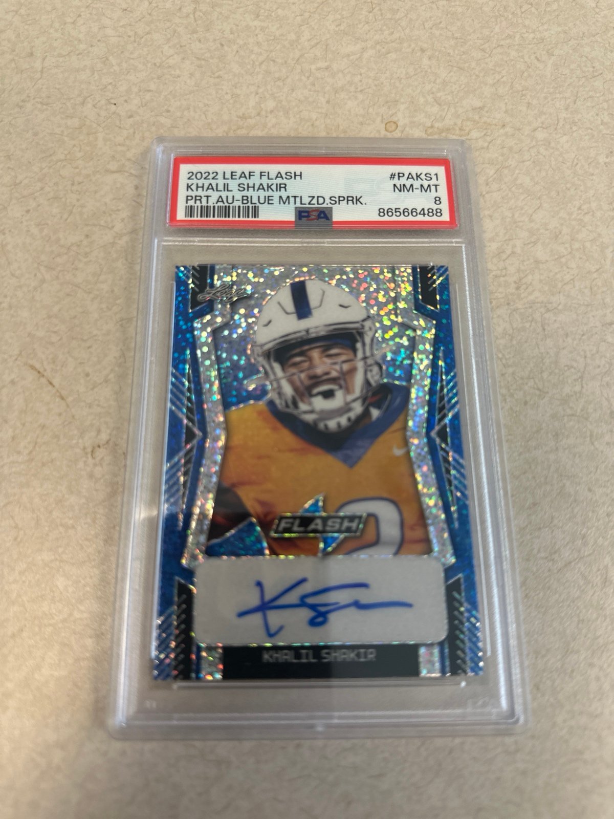2022 Leaf Khalil Shakir Rookie Auto #3 of 25