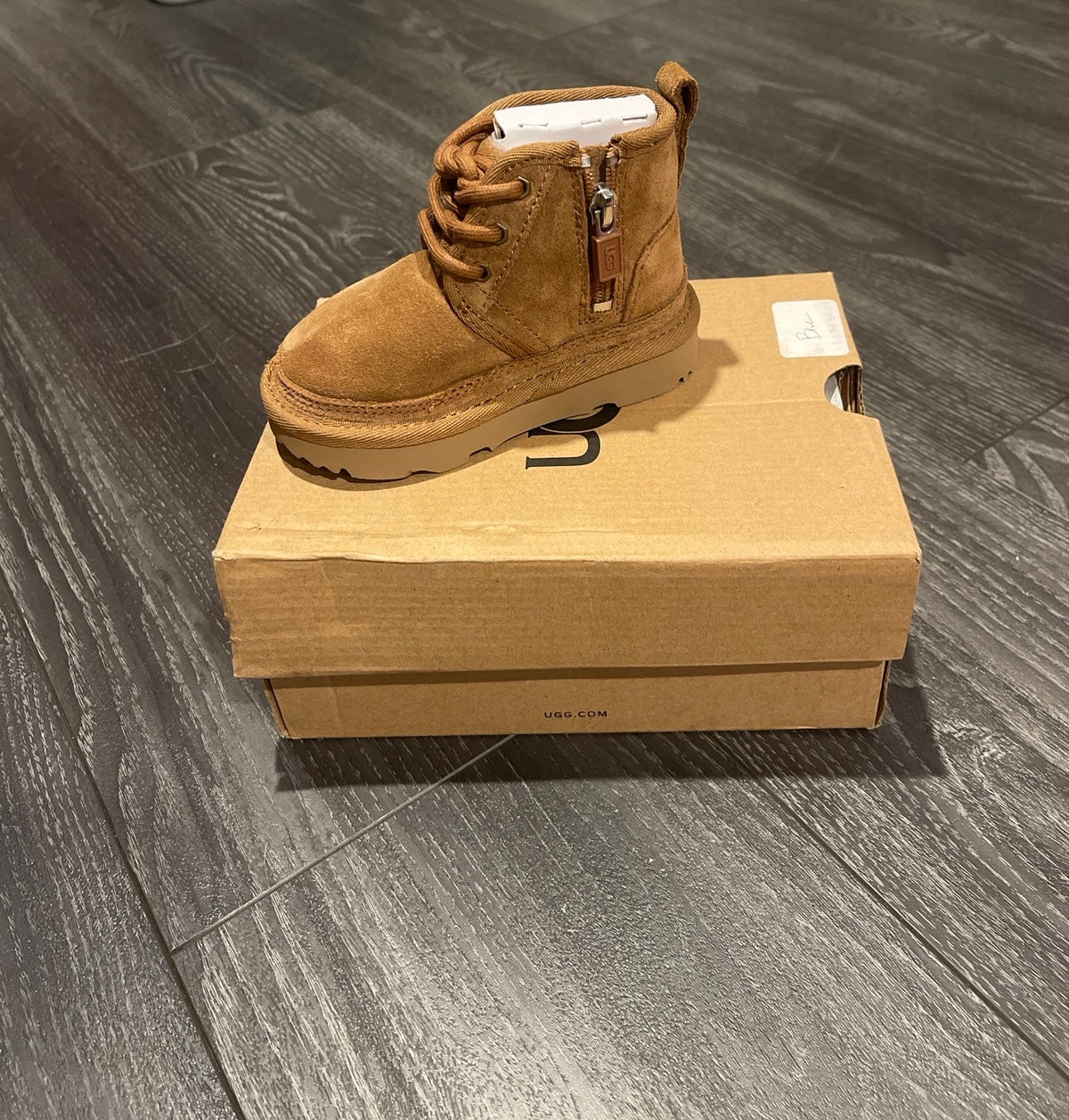 Selling a brand new pair of toddler UGGS never worn.