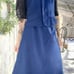 Vtg Pendleton Virgin Wool Blue Blazer Vest Skirt Pants Women's Suit Set 4 Pc