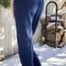 Vtg Pendleton Virgin Wool Blue Blazer Vest Skirt Pants Women's Suit Set 4 Pc