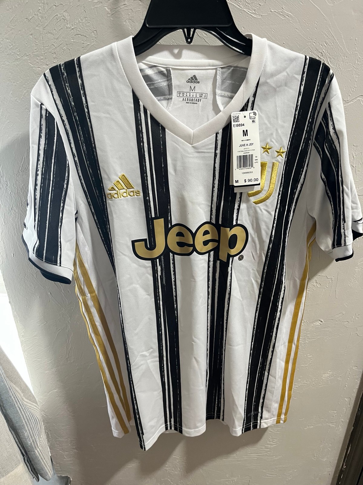 NWT 20/21 Juventus Home soccer jersey
