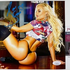 Nicole Coco Austin Sexy Playboy Model Signed 8x10 Photo M Autograph JSA COA