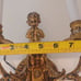 HORN PLAYER LIGHT FIXTURE MADE IN SPAIN WIRED & WORKING