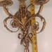 HORN PLAYER LIGHT FIXTURE MADE IN SPAIN WIRED & WORKING