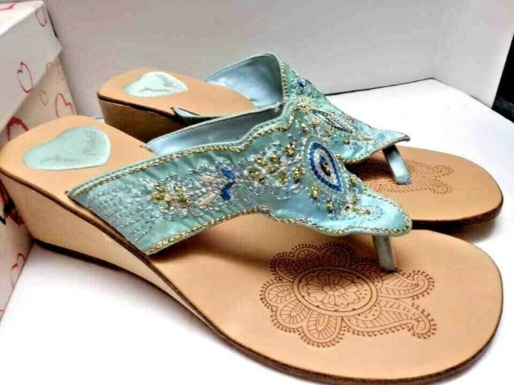 anne michelle womens wedges