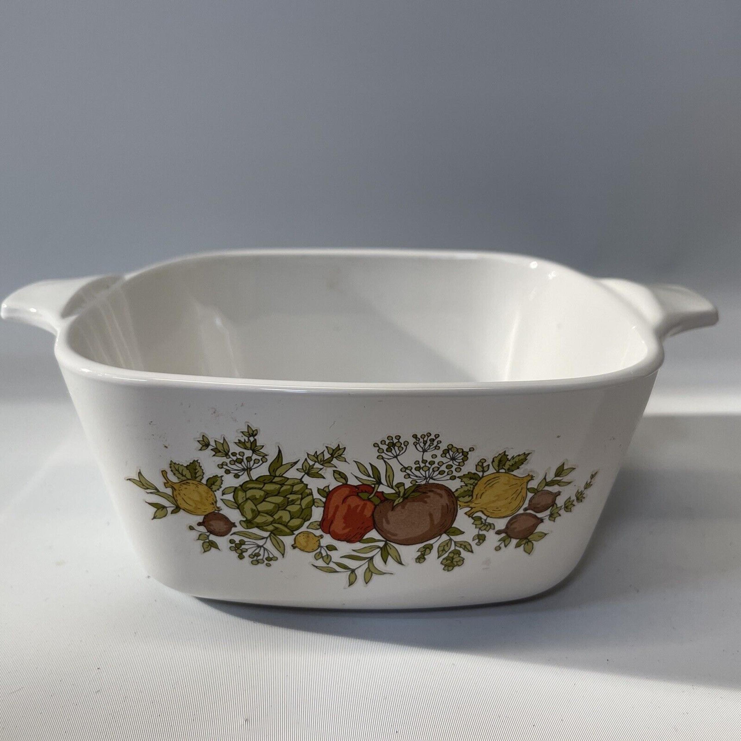 Corning Ware Spice of Life 2 3/4 Cup Petite Casserole Dish P-43-B