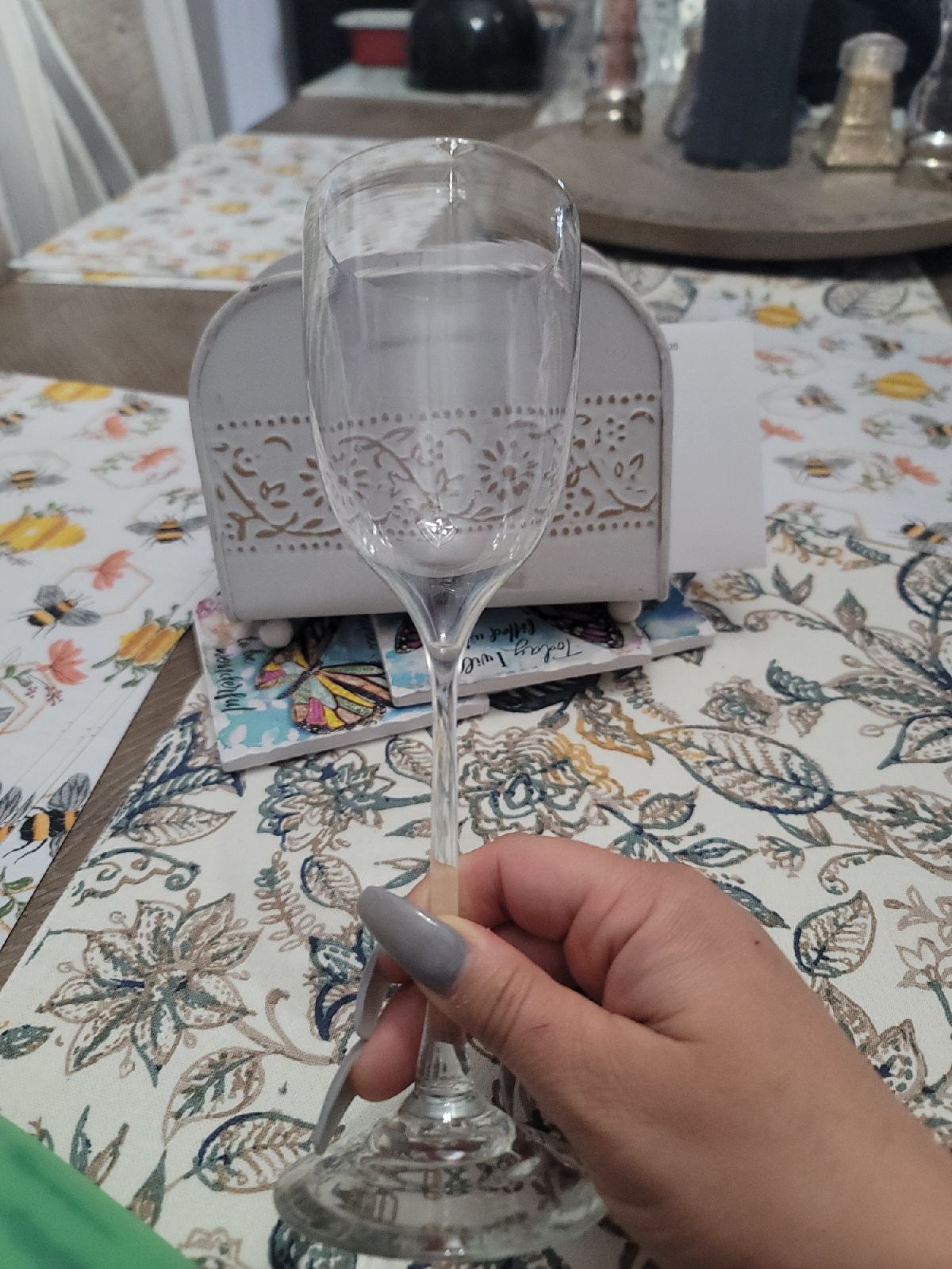 Josh Simpson Artist Wine Glass
