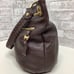 B Makowsky Leather Hobo Shoulder Bag Purse Brown Soft Rare Pebbled Pocketbook