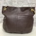 B Makowsky Leather Hobo Shoulder Bag Purse Brown Soft Rare Pebbled Pocketbook