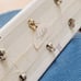 Diamond studs 1/4carat total weight.