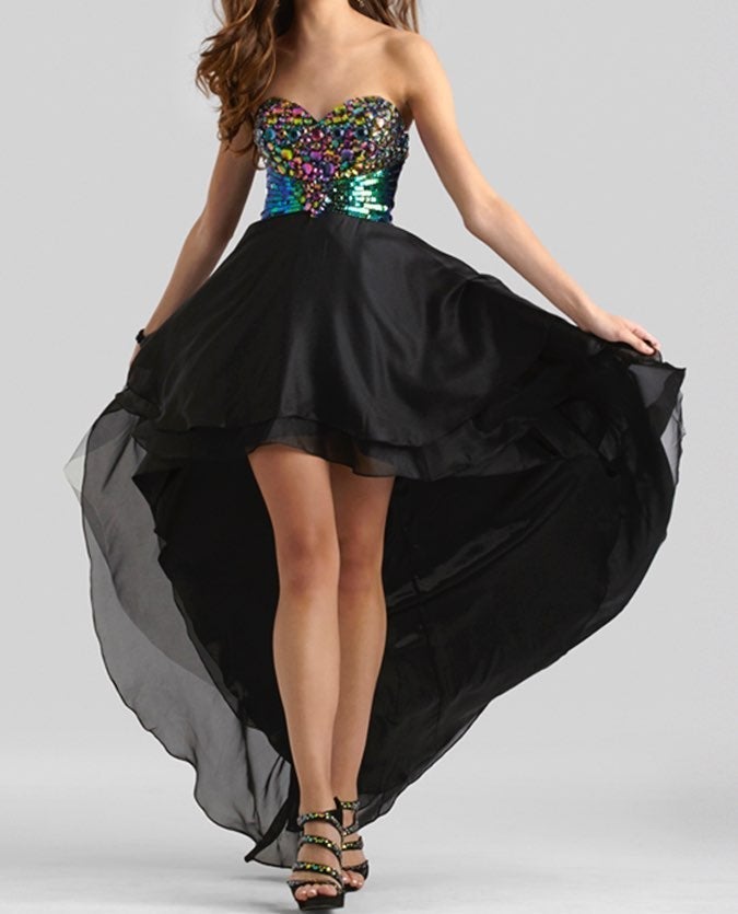 CLARISSE High Low Dress