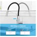 Brass Kitchen Faucet with Pull Down