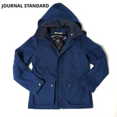 ## JOURNAL STANDARD Short Coat with Liner and Hood - Navy