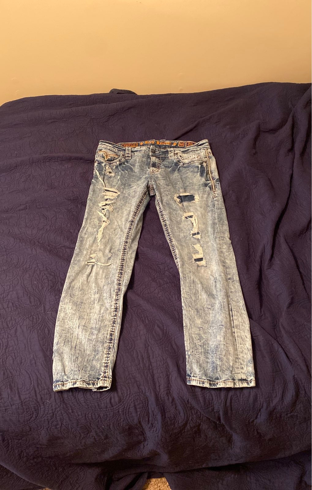 mens Rock Revival jeans