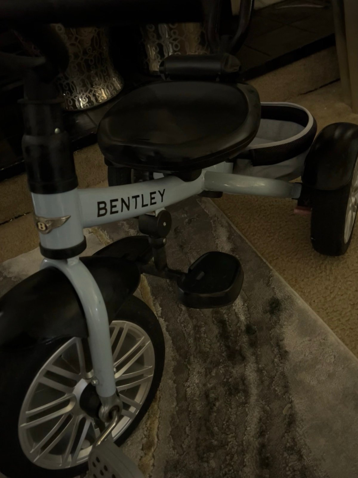 Blue Bentley Bike