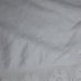 Vintage White Damask Tablecloth with Hand Crochet Insets 60 x 58 Estate Sale