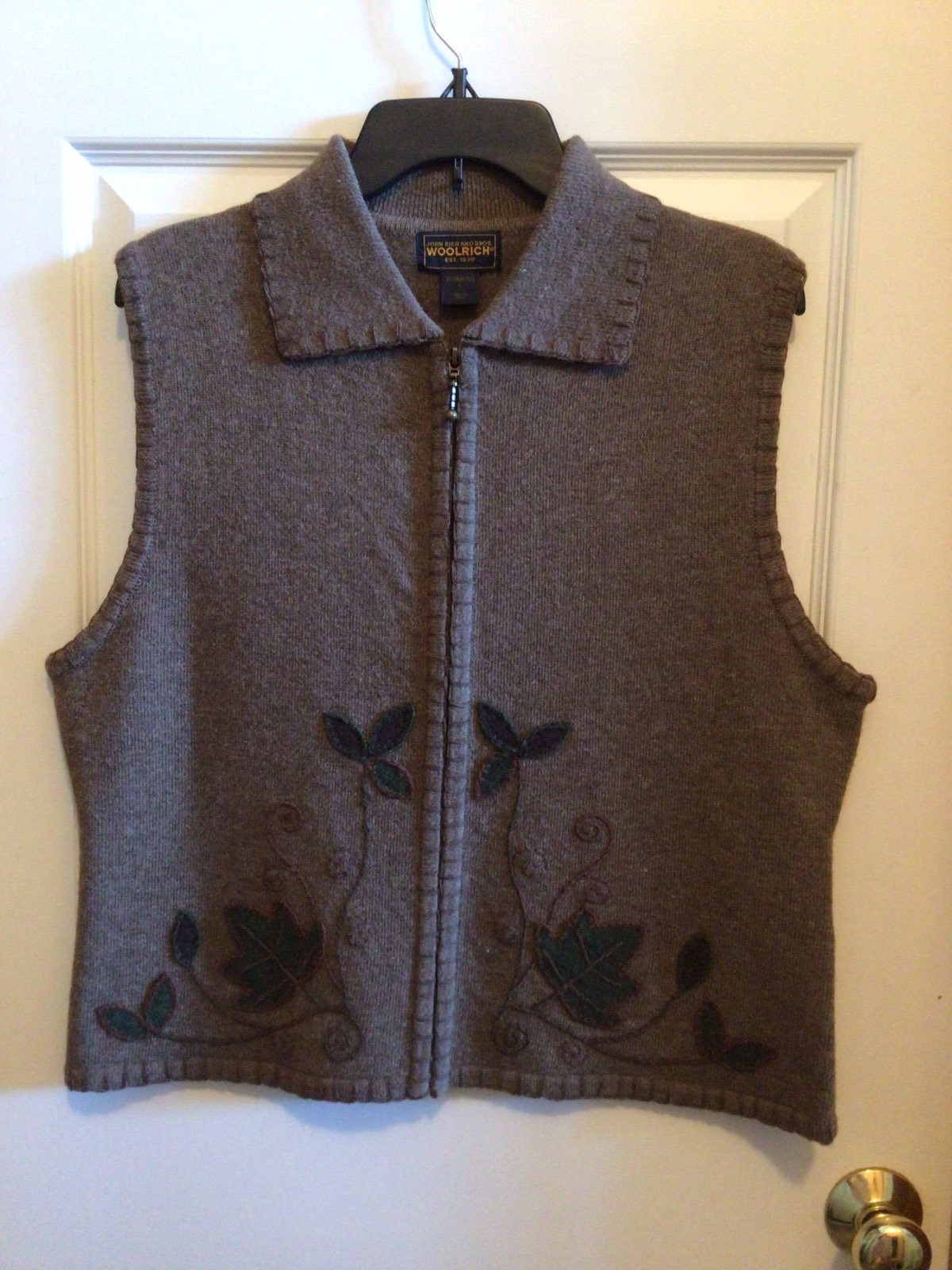 Women's Woolrich Wool Vest L