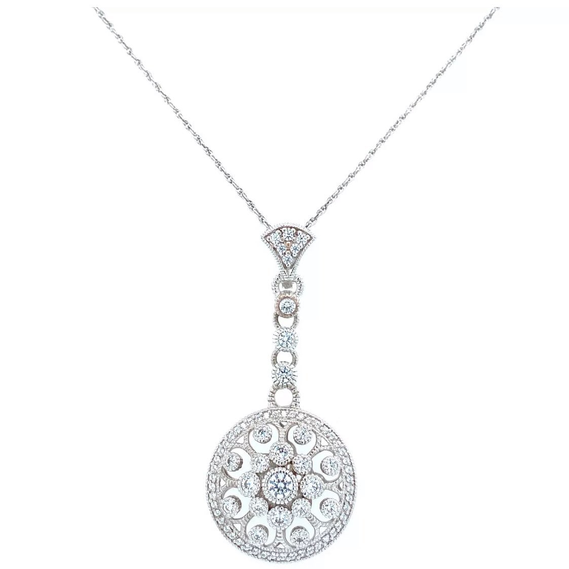 Judith Ripka Sterling Silver .925 Diamon