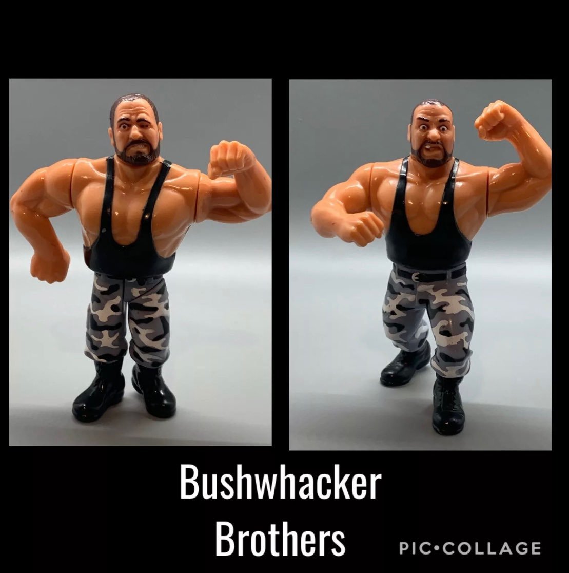 WWF Bushwhacker Brothers Action Figures