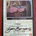 Babylon 5 CCG Precedence Concealed Weapon card Signed by Prop Maker Bear Burge
