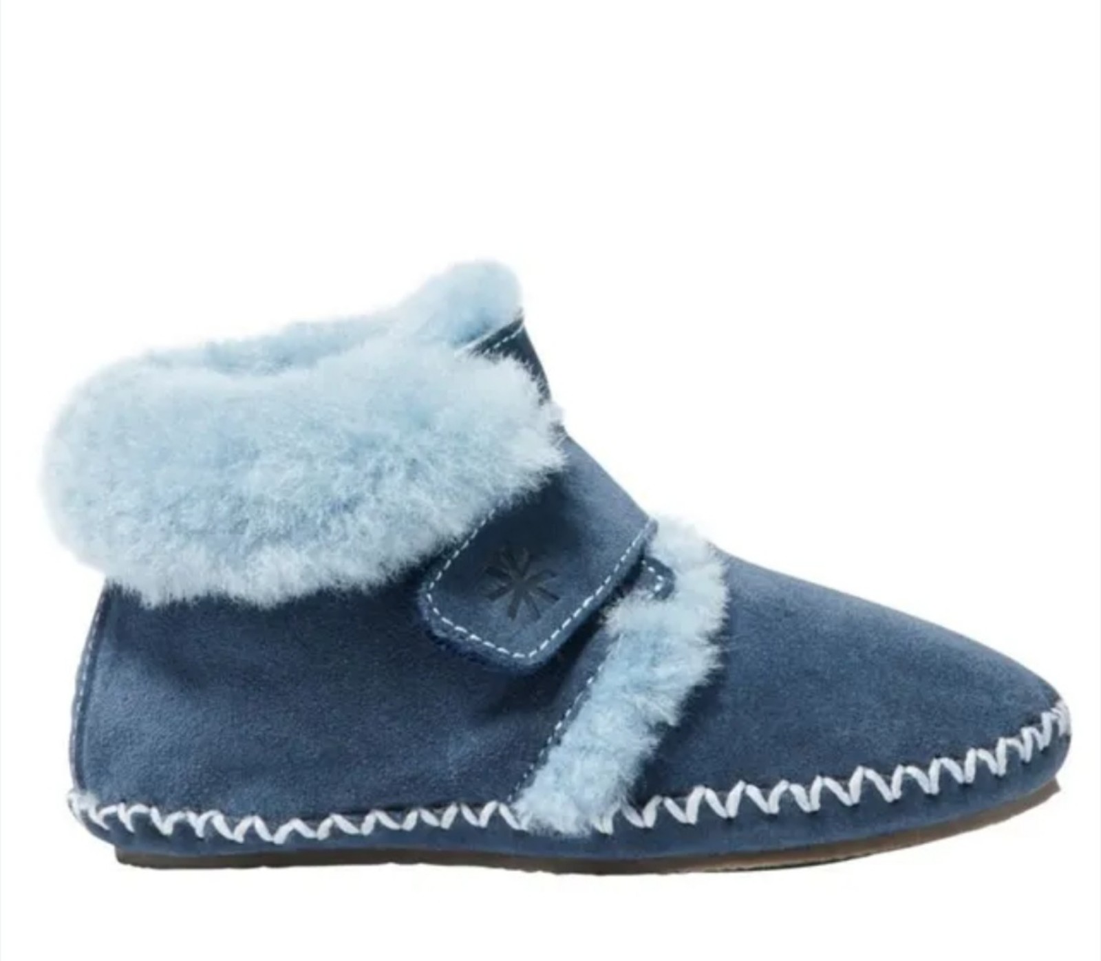 Size 5-6 L.L. Bean Toddlers Wicked Good Slippers Mariner Blue
