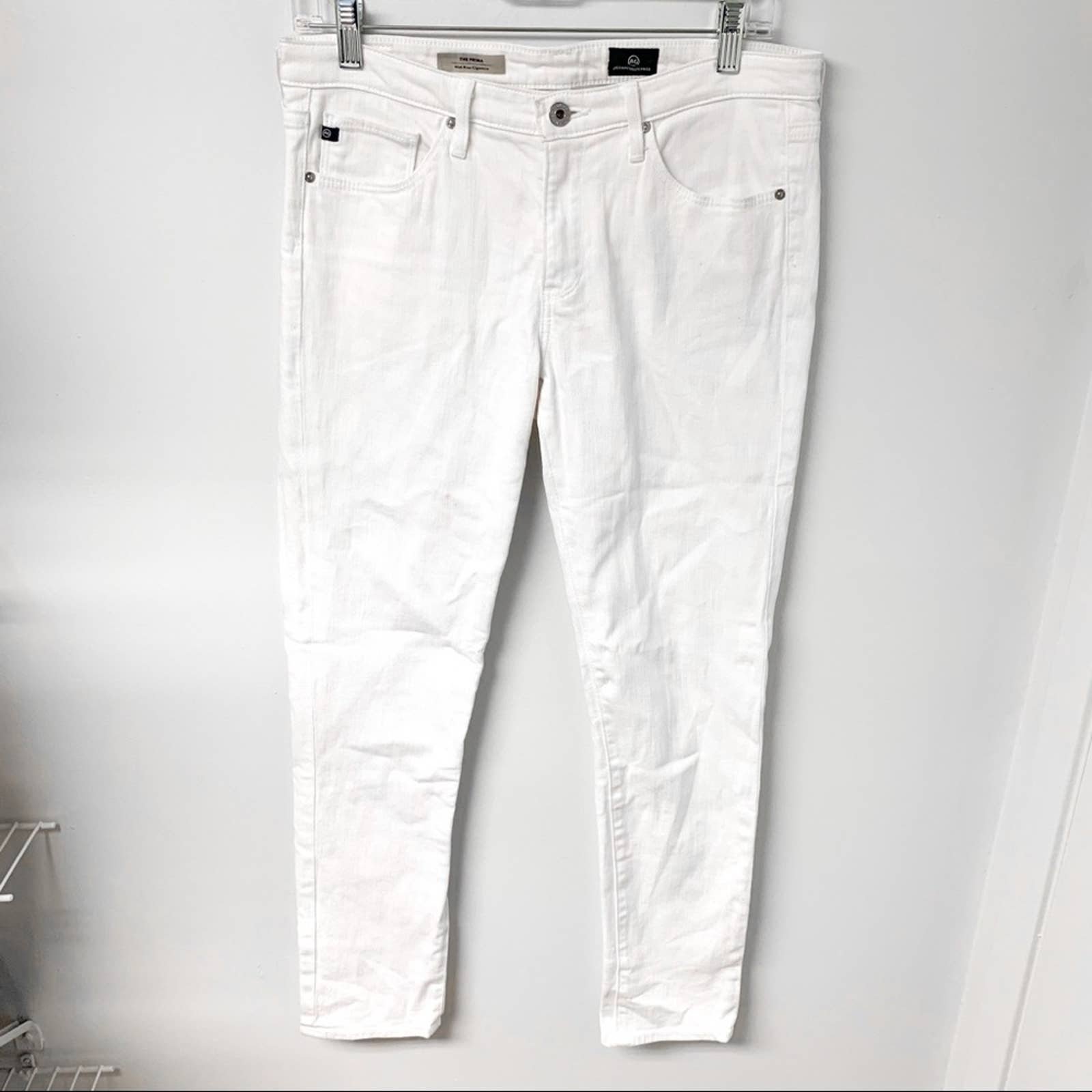 AG Adriano Goldschmied The Prima Mid-Rise Cigarette Jeans