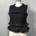 Club Monaco Woven Fringe Sleeveless Sweater Tank size M- gently used